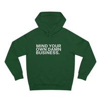 Mind Your Damn Business Soft Hoodie - Tim Walz quote