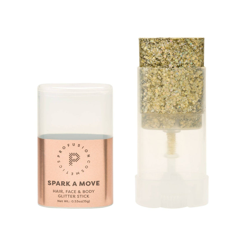Spark A Move Hair, Face & Body Glitter Stick for Bright Look