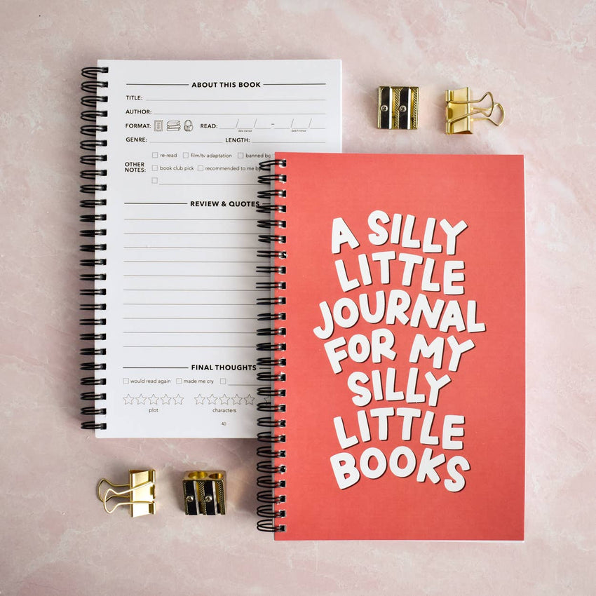 Silly Little Reading Log Journal | Book Review Tracker