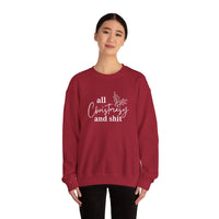 All Christmasy and Shit Unisex Heavy Blend™ Crewneck Sweatshirt