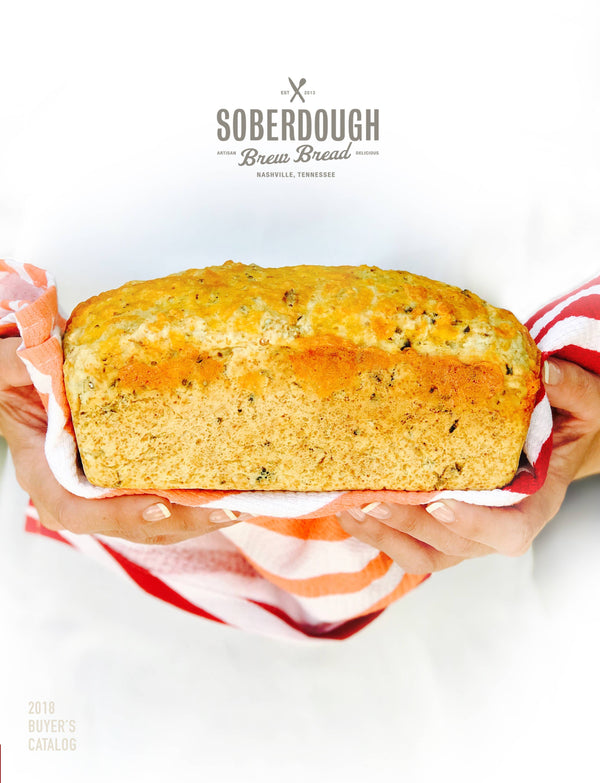 Cheesy Garlic Brew Bread Baking Mix by Soberdough