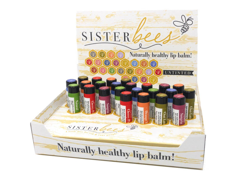 Spring and Summer Bumblebee Lip Balm Flavors