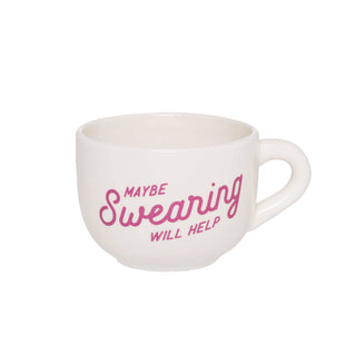 Dolomite White Swearing Coffee Mug