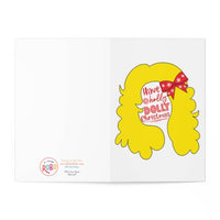 Christmas Card | Have a Holly Dolly Christmas