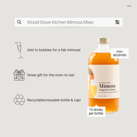 Mimosa Mixer w/ Tangerine & Mango for Cocktails and Mocktails, 16 fl oz