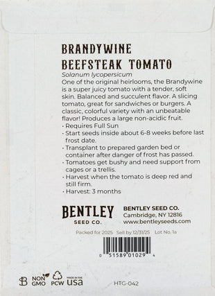 For the Garden | Seed Packets Tomato-Brandywine 1885