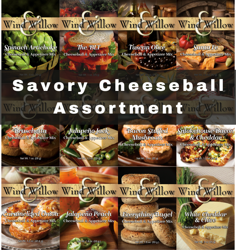 Savory Dips | Wind & Willow Cheeseball Mixes