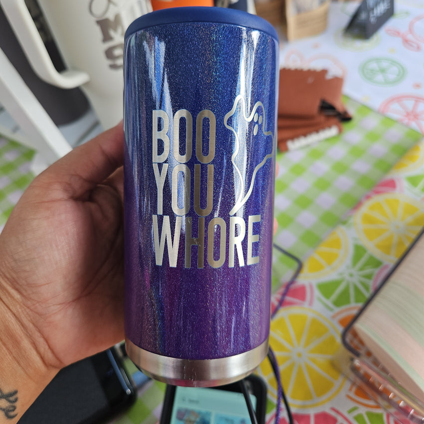 Boo You Whore - Mean Girls Inspired Stainless Cups - Fun Halloween Cups