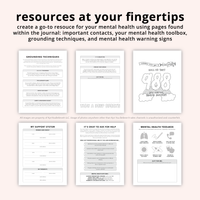 I'll Unpack This In Therapy Mental Health Journal | Undated