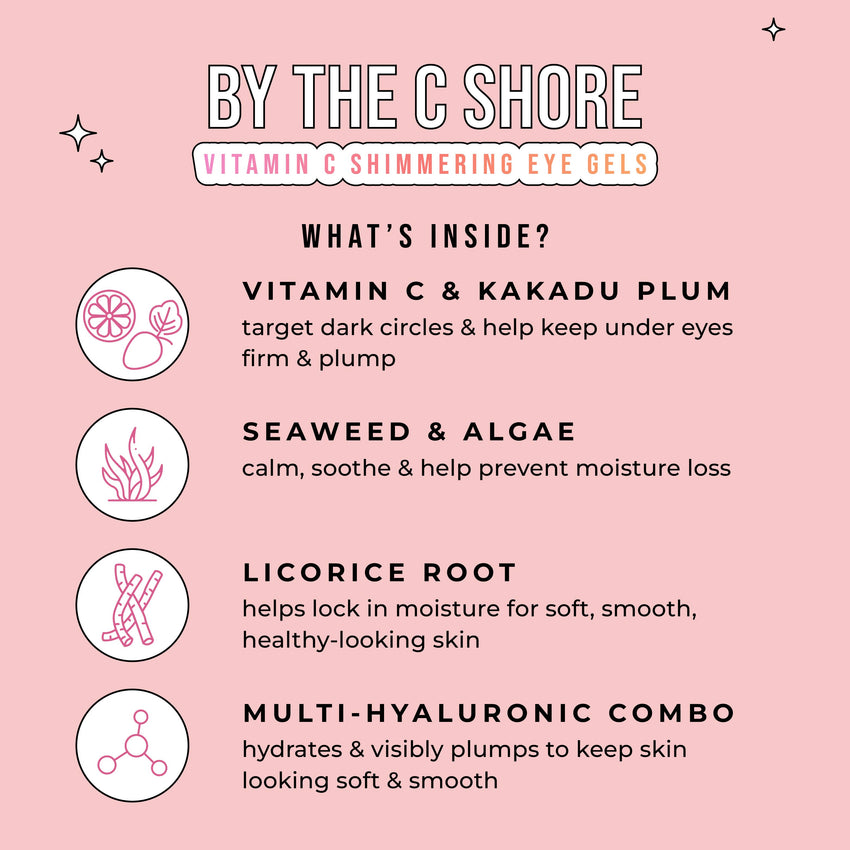 By the C Shore - Vitamin C Shimmering Eye Gels