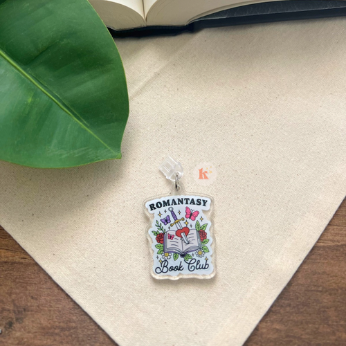 Romantasy book Kindle Charm, kindle accessories, bookish