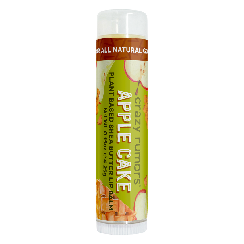 All Natural, Vegan Apple Cake Lip Balm Hangcard