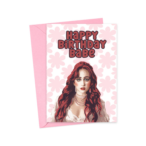 Fun Birthday Card | Chappell Happy Birthday Babe Card