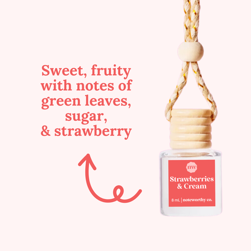 Car Essential Oil Diffusers | Strawberries & Cream