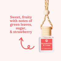 Car Diffusers | Spring & Summer Scents: Individual Mylar Bag / Peach Mango Bellini
