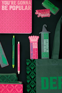 Wicked Bookmark, Witch Hat (Greens)