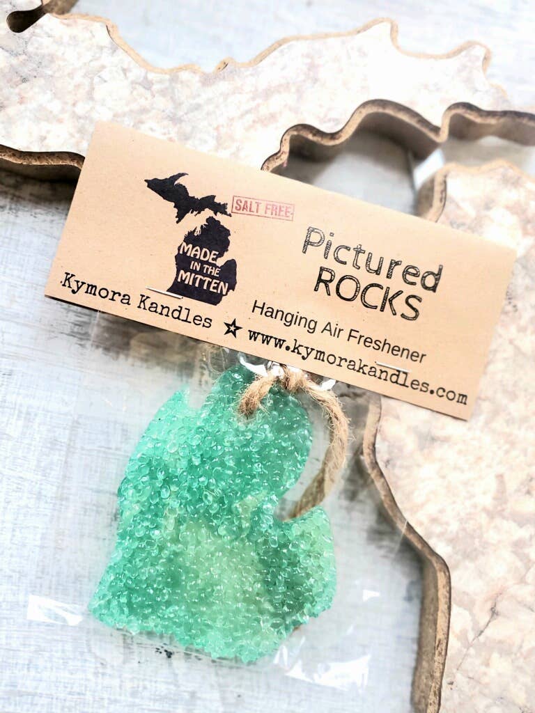 Michigan Shaped Hanging Air Freshener - Lasts up to 6 months!
