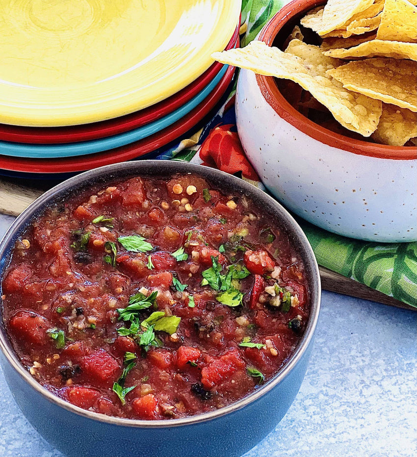 Wild West Salsa - Easy diced tomato salsa dip