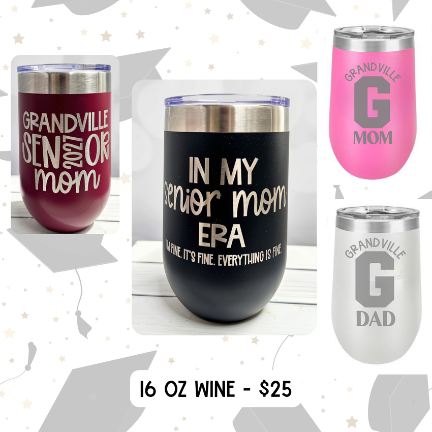 Grandville Senior All Night Party Fundraiser - Stainless Cup Sale (SANP 2027)