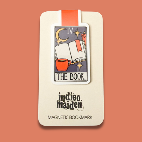 The Book Alternative Tarot Card Magnetic Bookmark