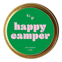 Happy Camper Just Because 4 oz. Candle Tin