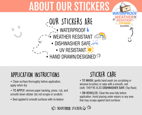 Vote Your Life Depends on It Sticker, 3" Waterproof Decal