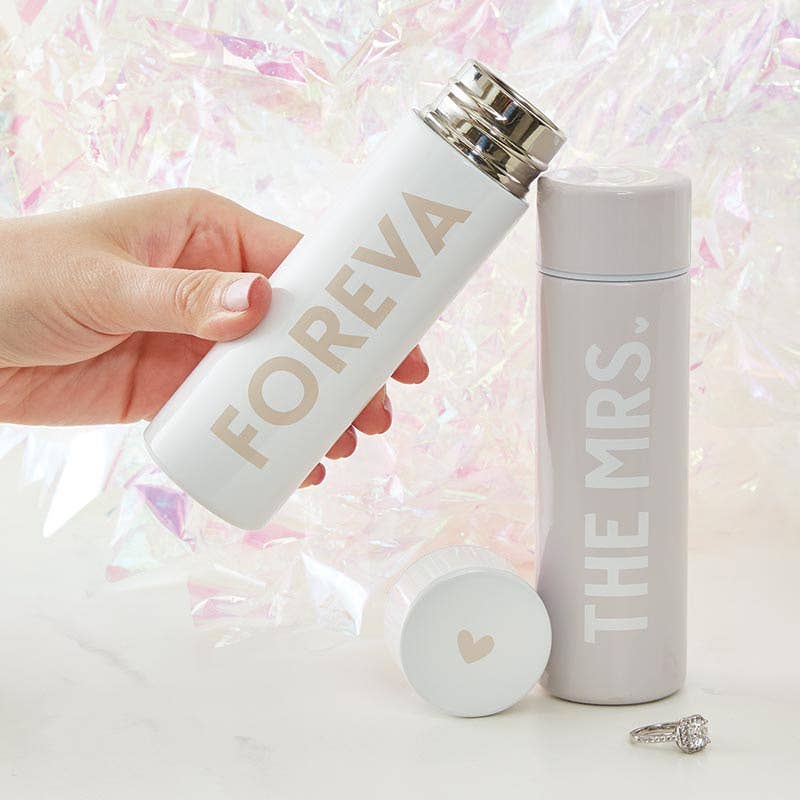 Mini Flask Bottle - The Mrs. - Stainless Flask Bottle