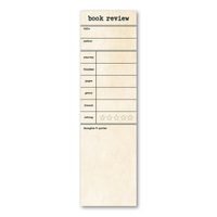 Book Review Notepad | Bookish Stationery