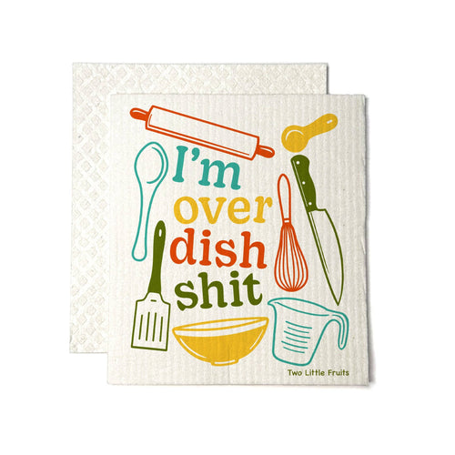 Swedish Dishcloth - Dish Shit - Funny Kitchen Cloth