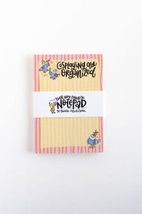 Cosplaying as Organized Pigeon Notepad Funny List Stationery