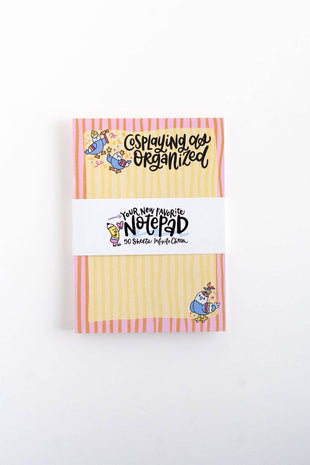 Cosplaying as Organized Pigeon Notepad Funny List Stationery
