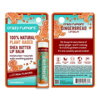 All Natural, Vegan Gingerbread Lip Balm Hangcard