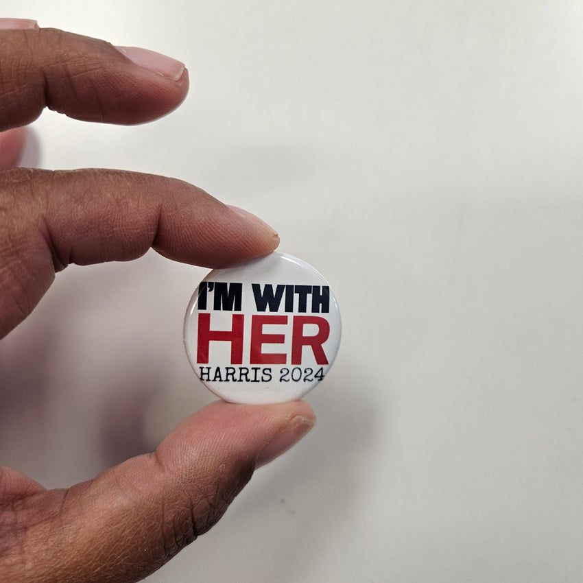 InBooze Kamala Walz Buttons - 2024 Election