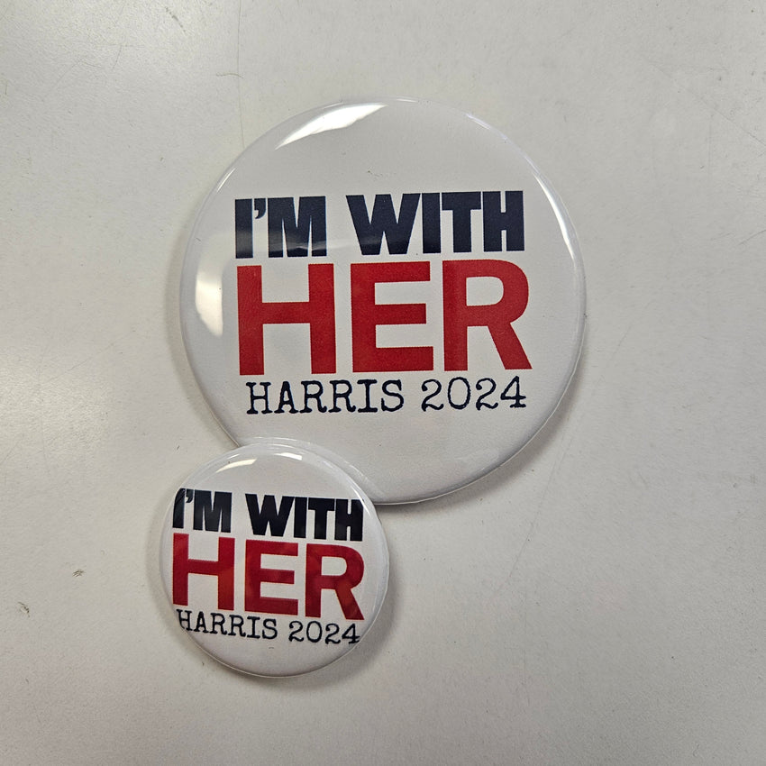 InBooze Kamala Walz Buttons - 2024 Election