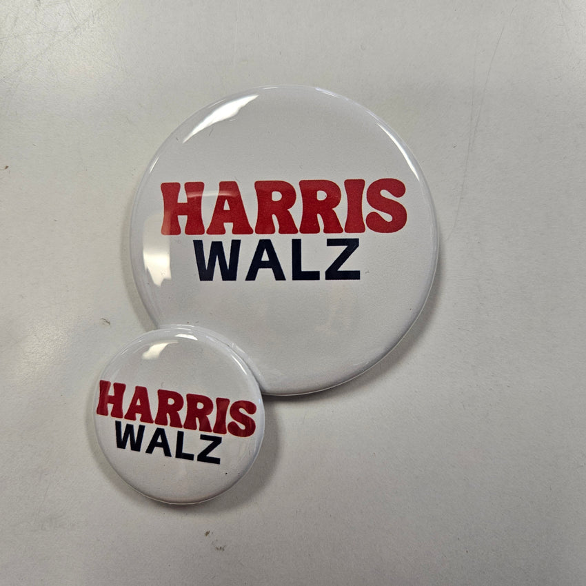 InBooze Kamala Walz Buttons - 2024 Election