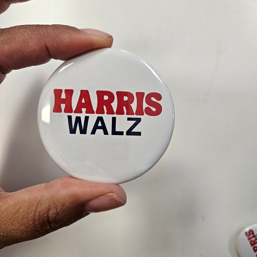 InBooze Kamala Walz Buttons - 2024 Election