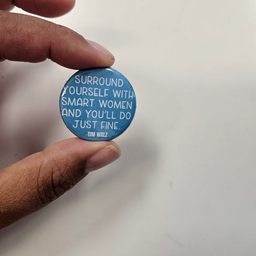 InBooze Kamala Walz Buttons - 2024 Election