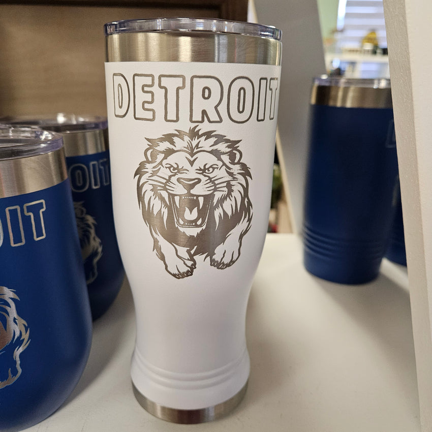 Detroit Stainless Cup - Lions Inspired