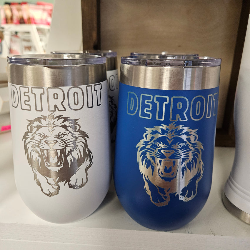 Detroit Stainless Cup - Lions Inspired