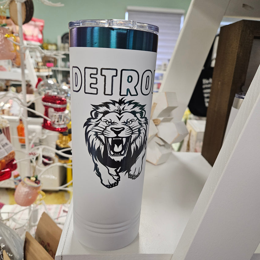 Detroit Stainless Cup - Lions Inspired