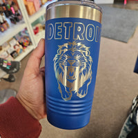 Detroit Stainless Cup - Lions Inspired