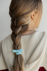 KAXI Bow Hair Ties — No-Damage Nylon Hair Ties