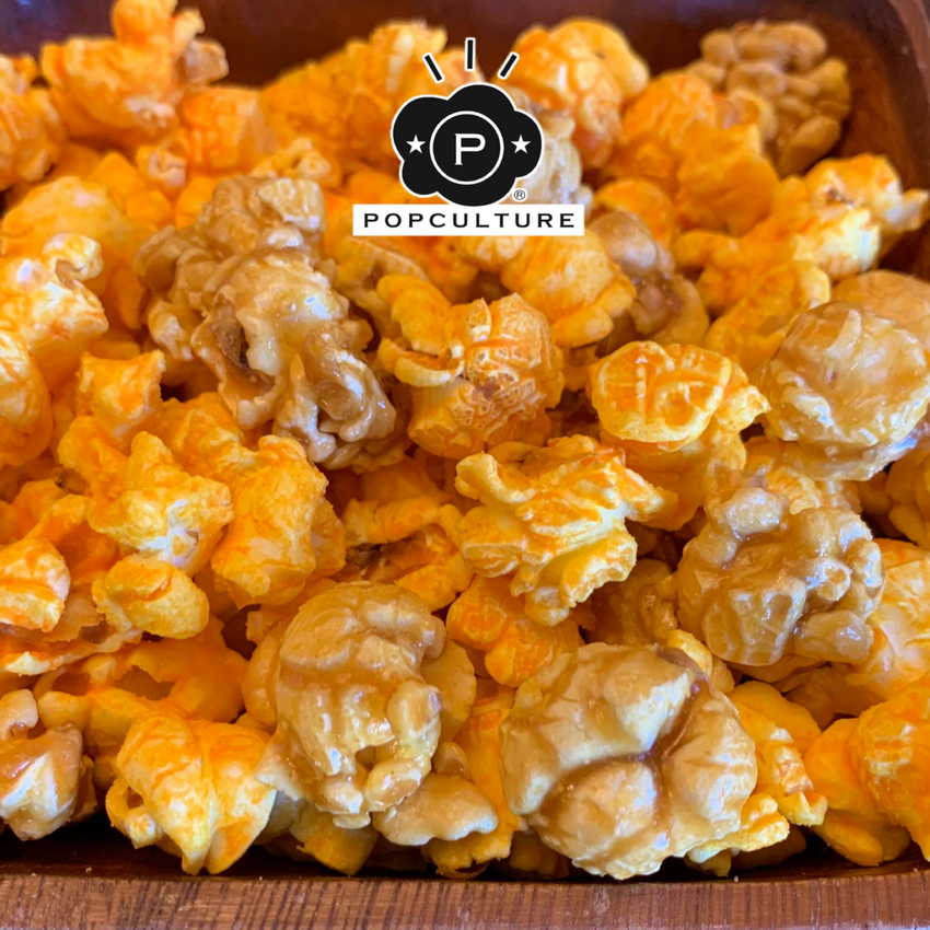 Extra G.O.A.T.™ - Extra Buttery Caramel + Extra Cheesy Popcorn