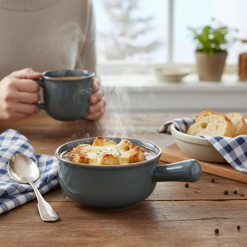 Vikko - Alpine, Serving Bowl for Soup or Stew, Blue, 26 oz