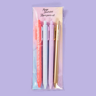 Lover jotter gel pen set