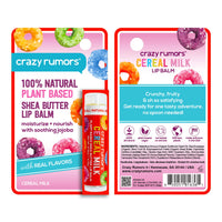 All Natural, Vegan Cereal Milk Lip Balm Hangcard