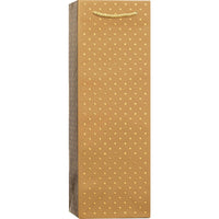 Swiss Gold Dots - Bottle Gift Bag