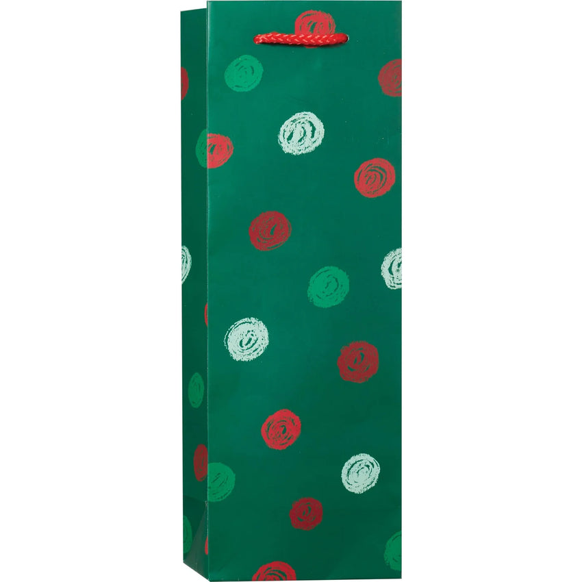 Merry Doodle Dots - Bottle Bag