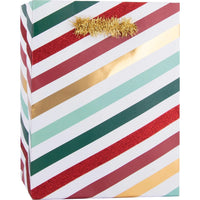 Merry Stripe Mix Gift Bag - Small Size