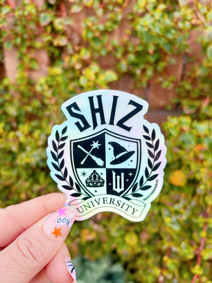 Shiz University Wicked Movie Musical Holographic Sticker